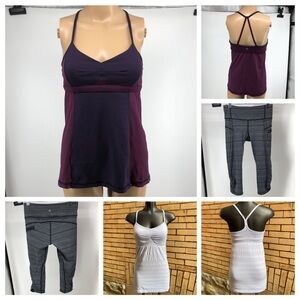 Lululemon Women’s 3-Piece Activewear Bundle – Size 4 / Small Medium